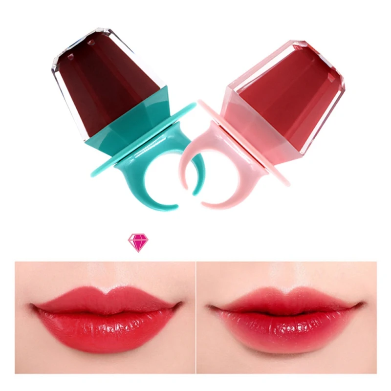 1PC 2019 Lipstick Matte Waterproof Velvet Lip Stick Sexy Red Pigmented Makeup Matte Lipsticks Beauty Lips Lovely Ring Shape 1PC 2019 Lipstick Matte Waterproof Velvet Lip Stick Sexy Red Pigmented Makeup Matte Lipsticks Beauty Lips Lovely Ring Shape