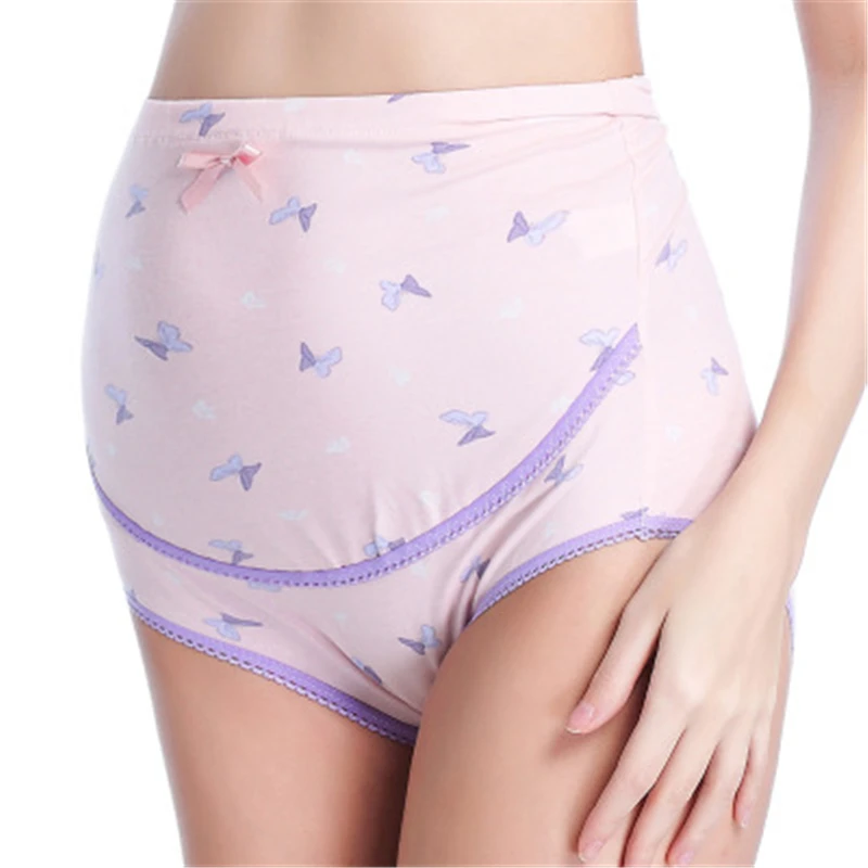 

Cotton Adjustable Bandage Quality Maternity Panties Pregnant High Waist Star Printed Panties Pregnancy Brief Underwear
