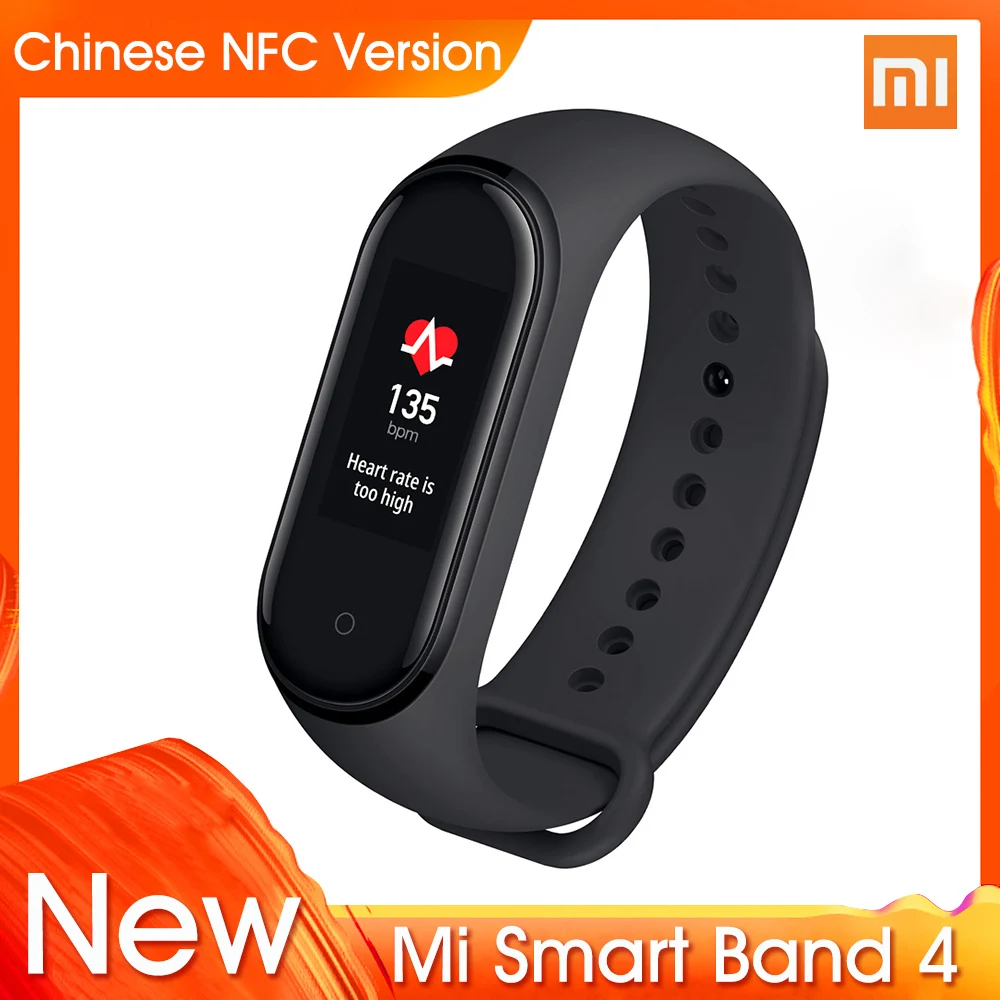 Для Xiaomi mi Band 4 Фитнес браслет музыка умный Браслет трекер сердечного ритма BT 5,0 браслет шагомер mi band 3