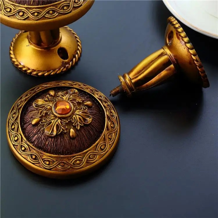 2 pcs luxury curtain wall curtain hook retro binding curtain
