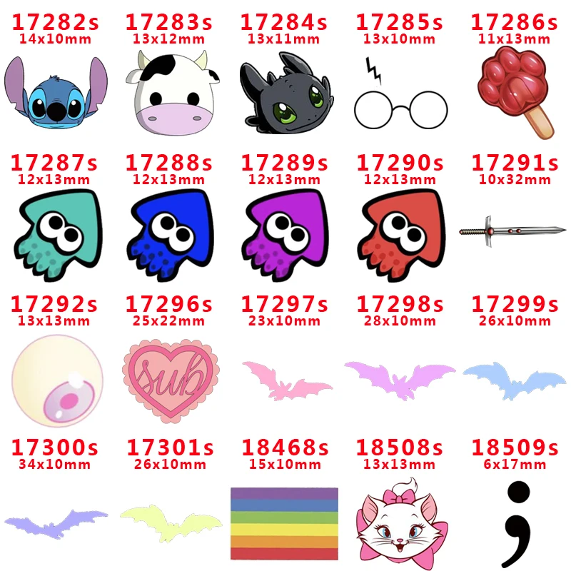 

Free shipping 30 pcs cartoon character planar resin PR 17282s
