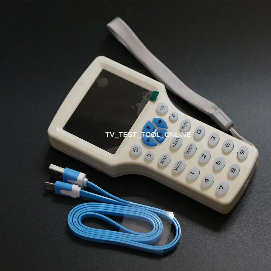 TKDMR English 10 Frequency USB smart english system NFC Reader WriterIC ID Card RFID Copier Reader Duplicator Hot free shipping