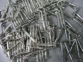 

High quality 100pcs silver color 4/4 violin chin rest clamps