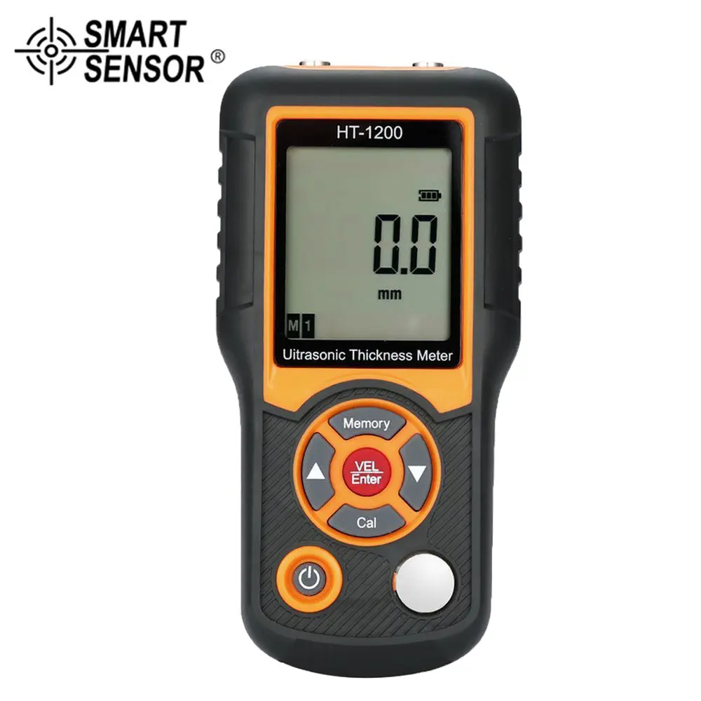 

SMART SENSOR HT-1200 Portable Ultrasonic Thickness Meter with Four-digit LCD Display Professional Digital Instrument with Probe
