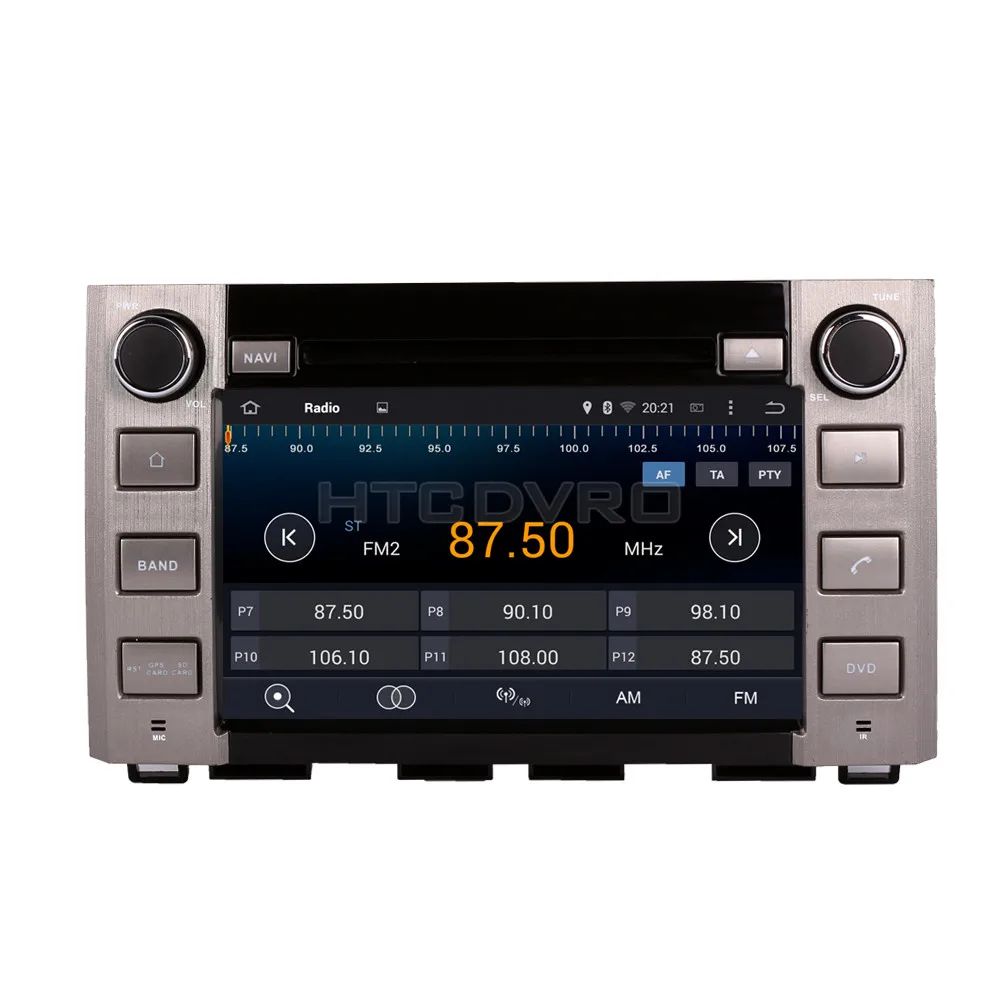 Top YMODVHT 8inch 4G Octa Core Android 9.0 7.1 Car DVD Player for Toyota Tundra 2014-  GPS Auto RDS Radio Audio Video Stereo 16