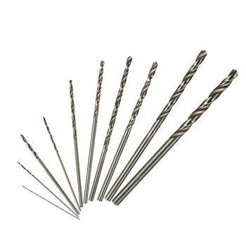 

10Pcs High Speed HSS White Steel Twist Drill Bit Set For Dremel Rotary Tool