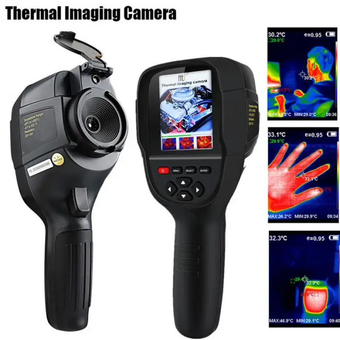 Высокое HT-18 Тепловая Imagem камера Flir Imager IR термометр автомобиля диагностические инструменты сканирования LG66