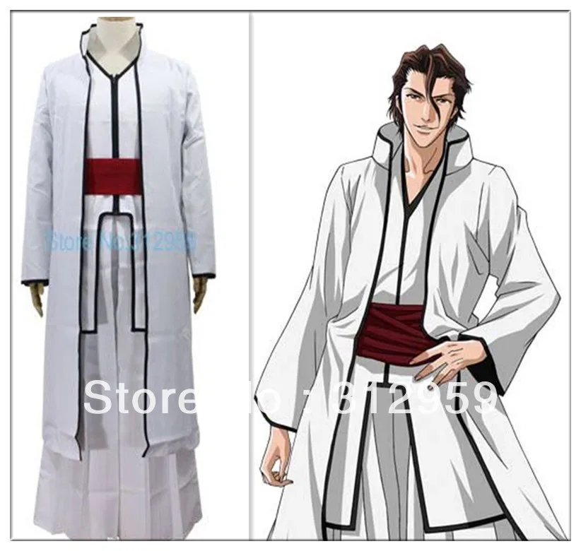 Anime Bleach Cosplay Bleach 5th Division Captain Aizen Sousuke Espada