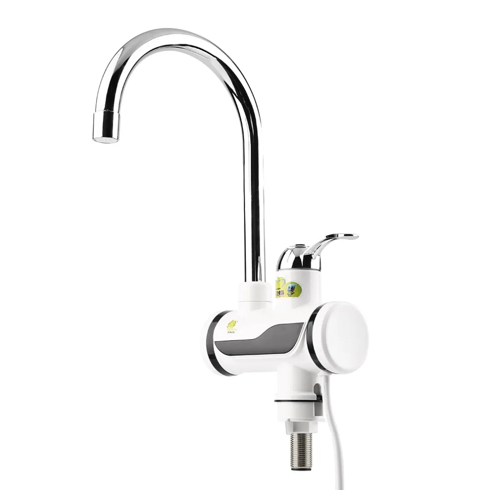

ICOCO ABS LED Digital Display Faucet Instant Heating Electric Water Heater Tap High Temperature Resistant Faucet Kitchen Water