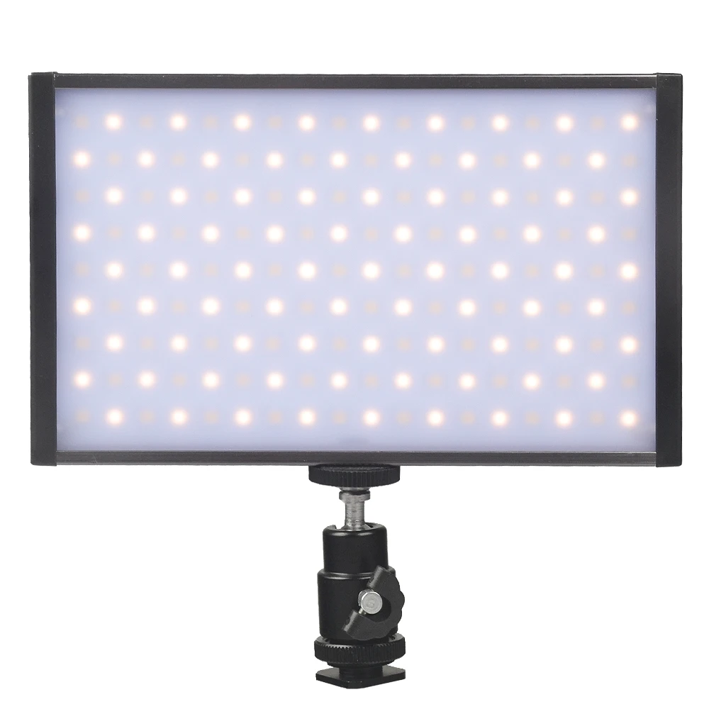 

16W 1500LM Video Camera Light Bi-color Temperature Adjustable 3200K 5500K Photography DSLR Photo Light Aluminum for Canon Nikon