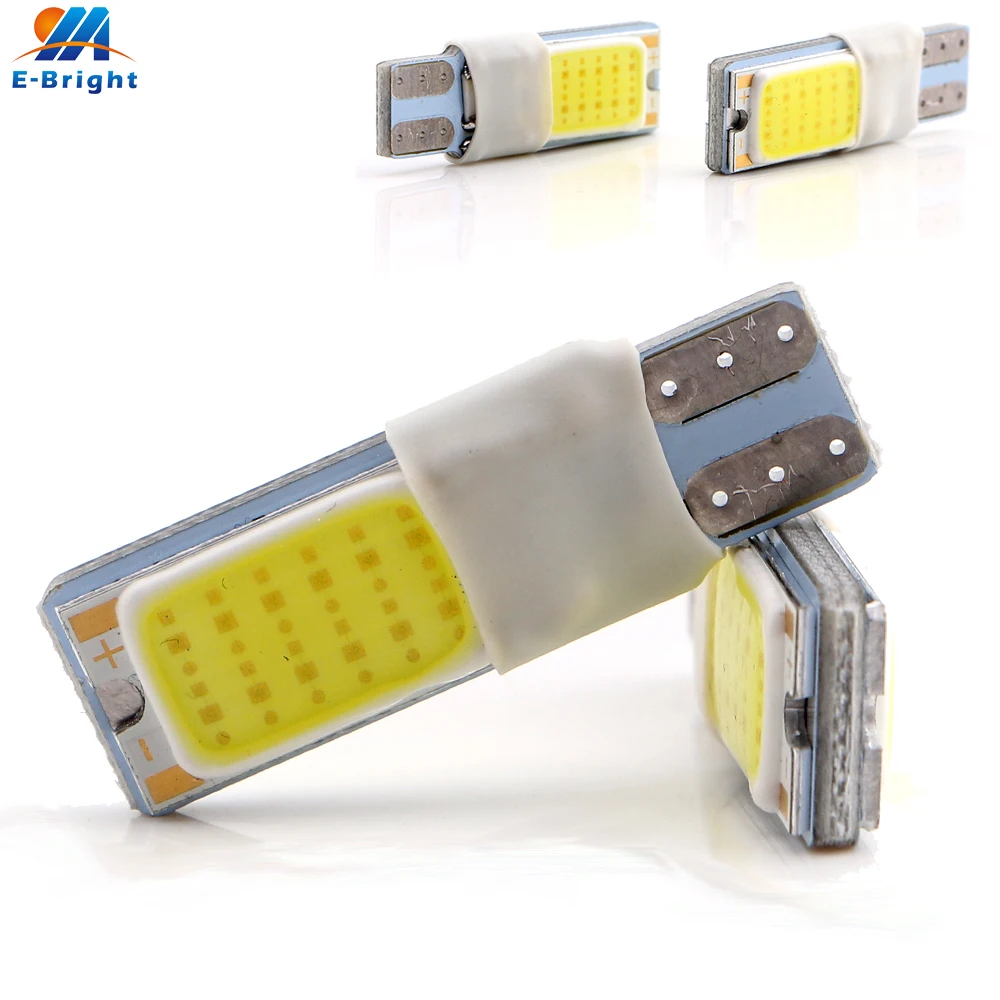 YM E Bright 10 300 шт T10 PCB COB 24 SMD СВЕТОДИОДНЫЙ W5W интерьер автомобиля чтения дверные лампы