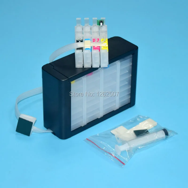 Europa T34xl Sistema Ciss com Chip Arc para Epson Workforce Pro Wf3720 Wf-3725 wf 3720 3725 T3471-t3474 Impressora - Imagem 6