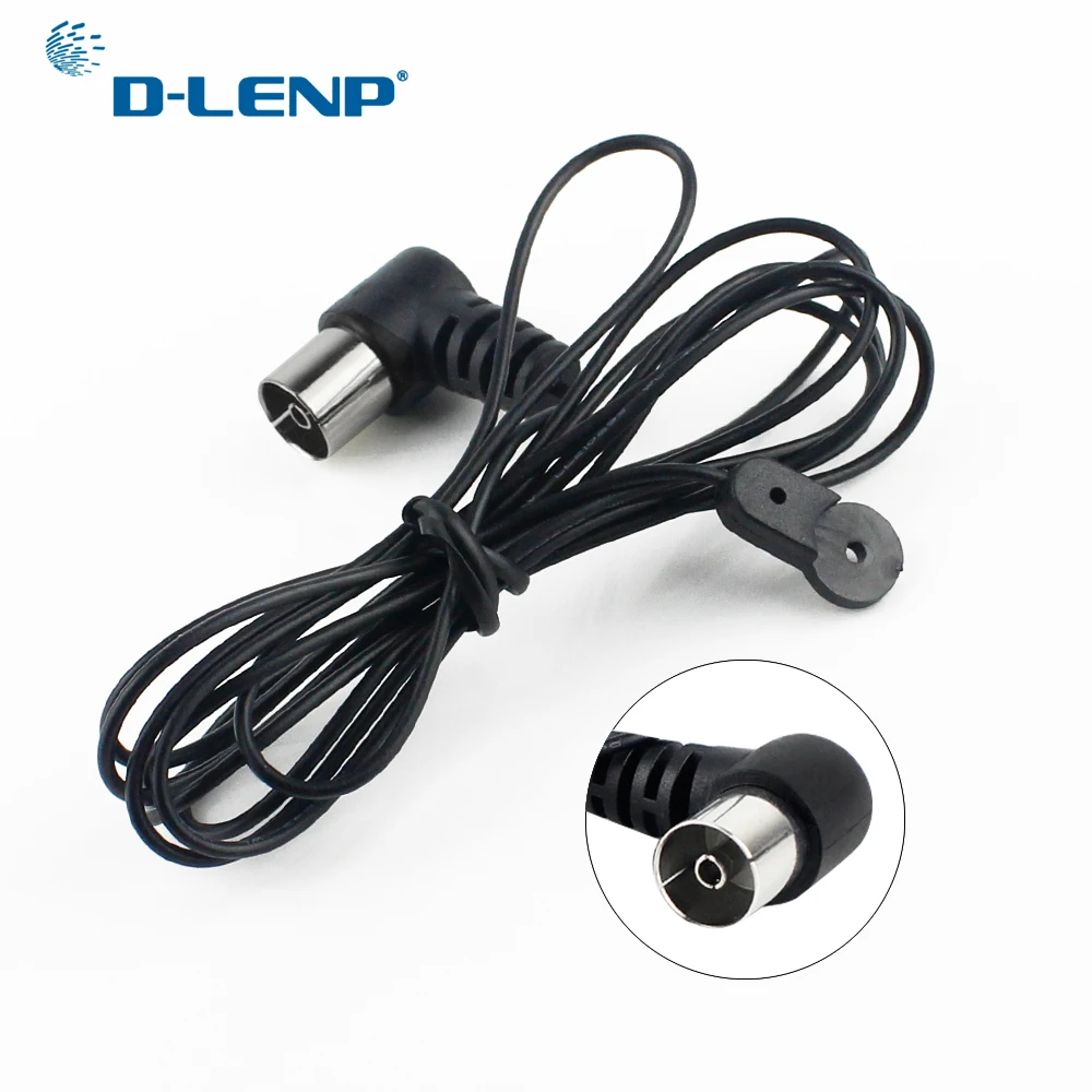 Dlenp Antennas FM Antenna 75Ohm UNBAL for Sound Natural Sound Stereo Receiver For FM Radio/Hi Fi
