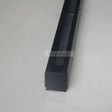 4 провода 3 Фазы 1 м светодиодный рельс-белый и черный алюминий 4 провода 3 световой сигнал цепи рельс с головкой наконечник для штепселя 15 шт