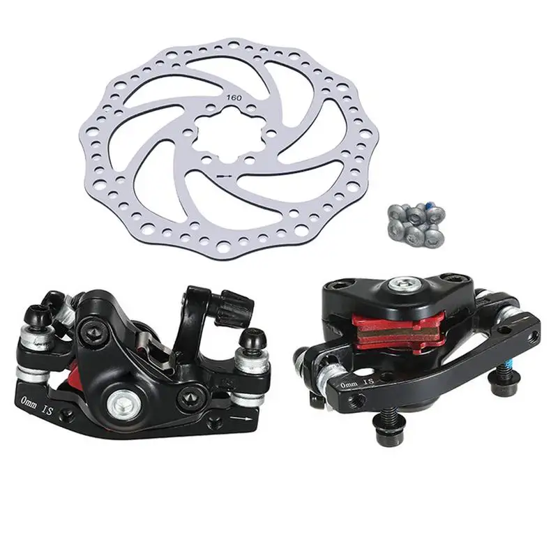 

High Quality Mountain Bike Road Bike Folding Front&Back Car Disc Brakes Aluminum Alloy Mechanical Disc Brakes Set
