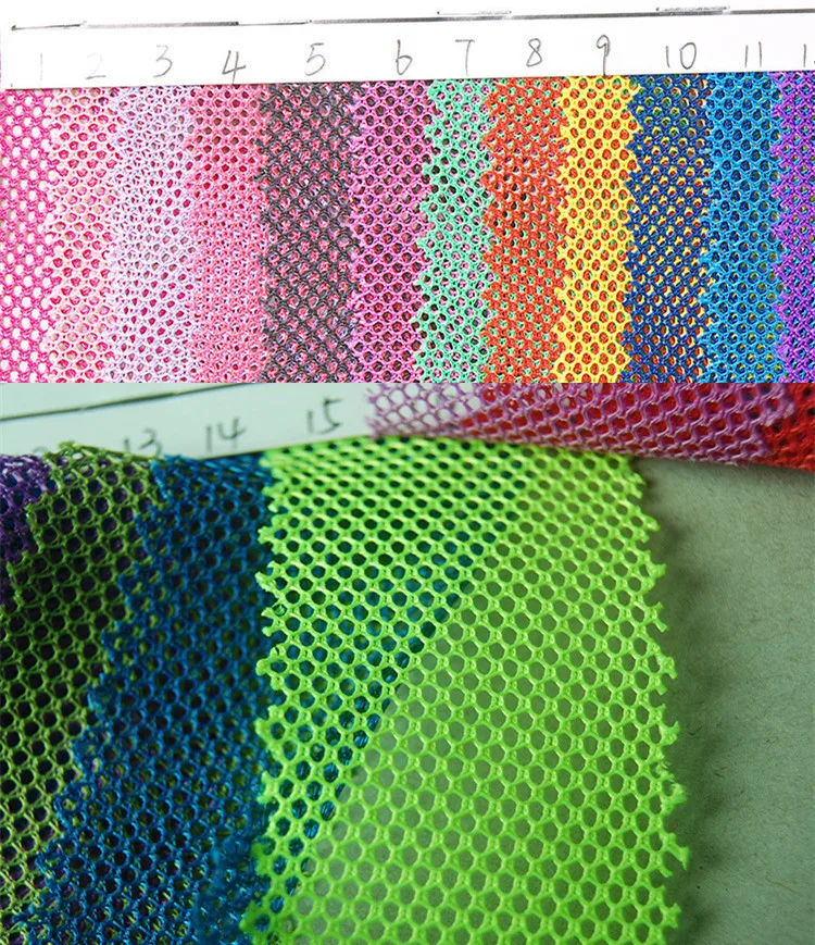 270g/yard free shipping Mesh / round hole mesh / mesh bag / small Hexagonal mesh fabric