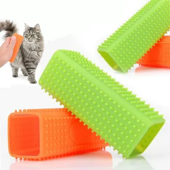 

1 pcs Massage Clean Hair Brush Wool Pet Cleaner Dog Cat Bath Comb Sticky Depilation Soft Silicone Brush Care Tool