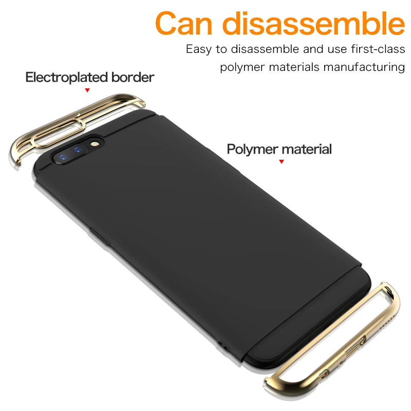 Для OPPO R11/R11 плюс R11S случае isido Роскошные модные гальваническим Рамки ультра