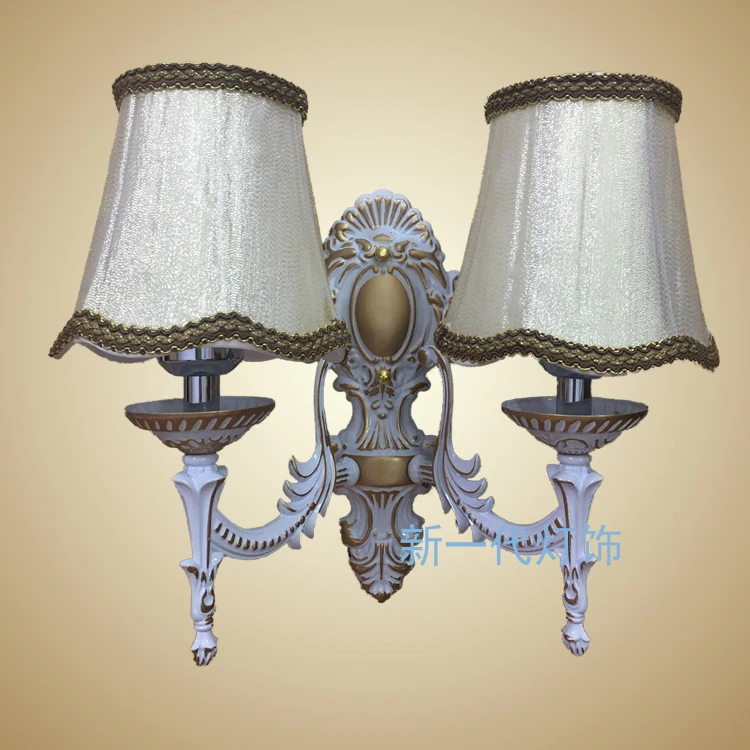 

The bedside European LED double room warm aisle porch kitchen single head wall lamp LO876