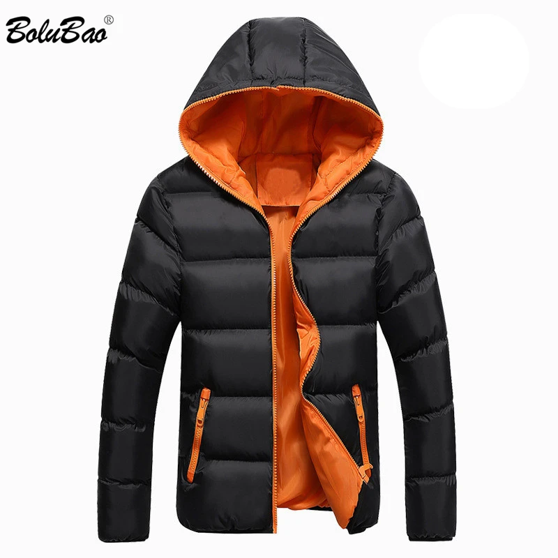 

BOLUBAO Brand New Men Jacket Coats Winter Jackets Casual Classic Men Parka Hooded Outwear Cotton-Padded Jacket