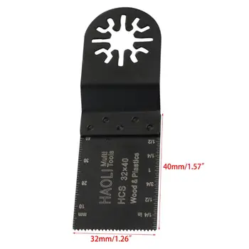

New 20 pcs Saw Blades For Oscillating Multi Tool For Wood/Plastic qiang