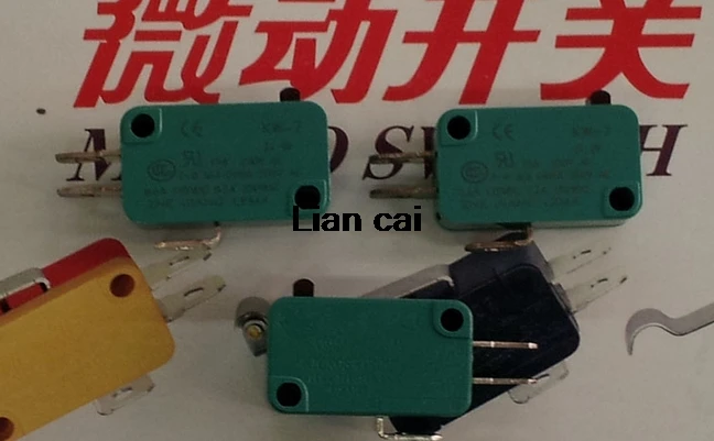 5Pcs Normally Open Close Limit Switch KW7-0 15A 16A Micro Switch TO 