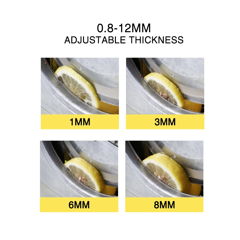  Commercial Multi-function Slicer Manual Vegetable Fruit Cutting Machine Potato Chips Sheet Stainles - 32975755208