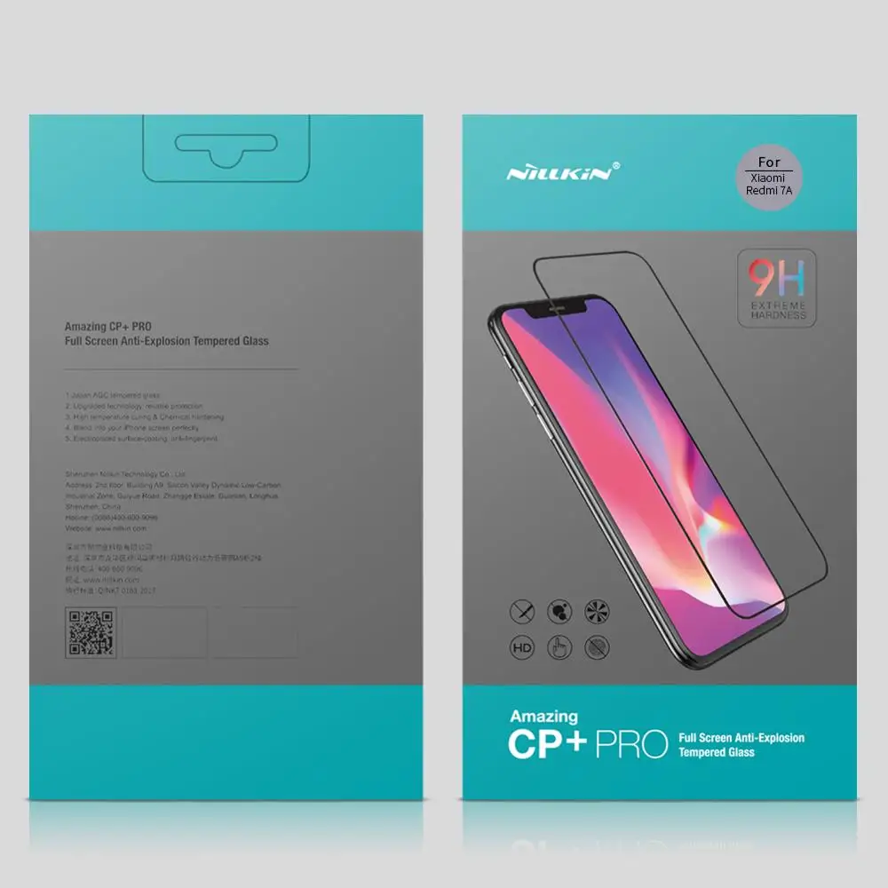 Защитное стекло Nillkin закаленное с полным покрытием для Xiaomi Redmi 8A/7A/7|glass screen