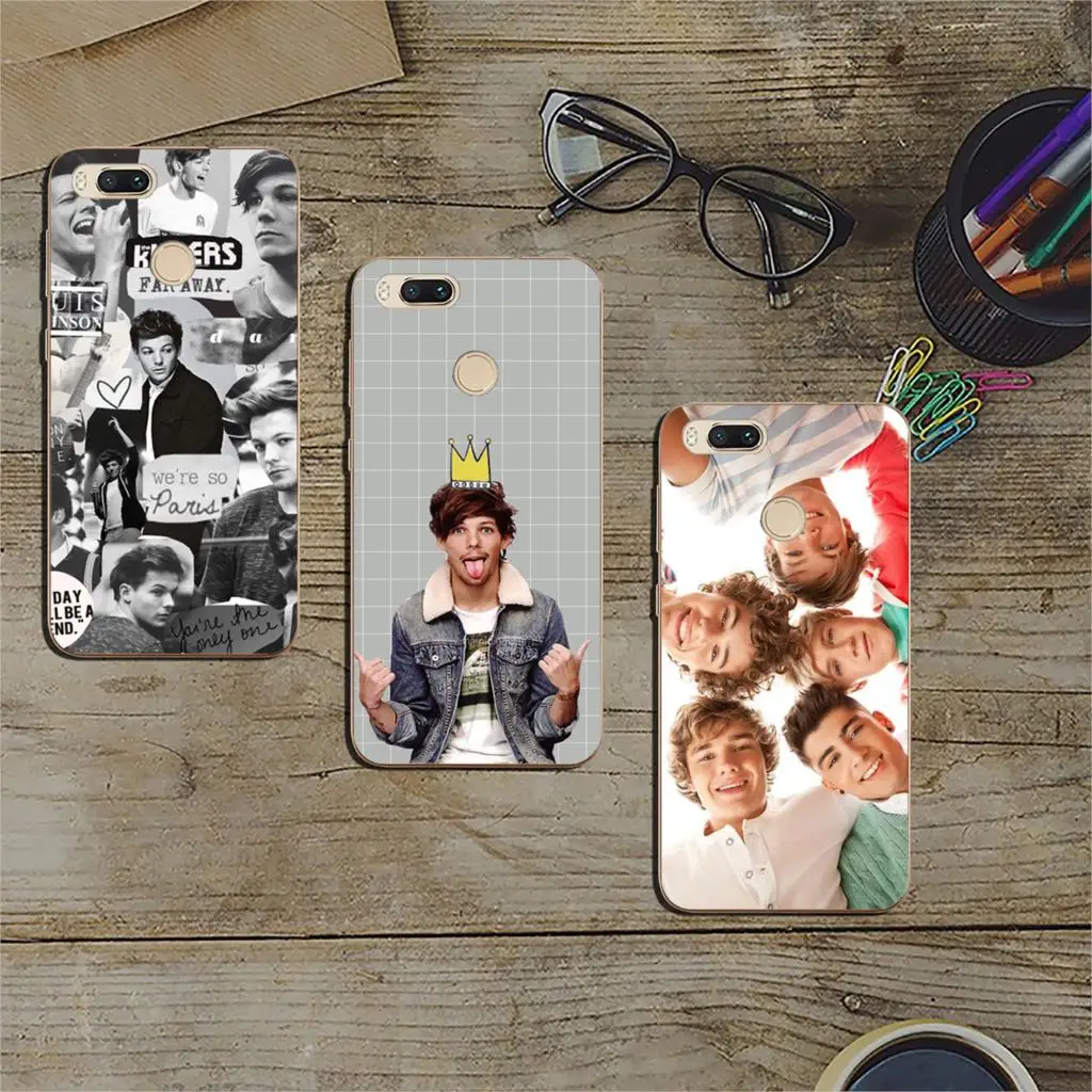 Lavaza One Direction 1d Louis Tomlinson Hard Phone Case for Xiaomi MI A2 A1 8 SE 6 6X 5 5X 5S Plus MIX 2S Mi8 MiA1 MiA2 Cover