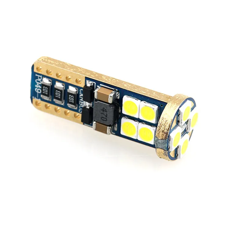 50 шт высокое Мощность светодиодный свет T10 194 168 W5W T10 12SMD 3030 10В-30В Canbus светодиодный Сигнальные огни лампы Светодиодный Фонари освещения номерного знака