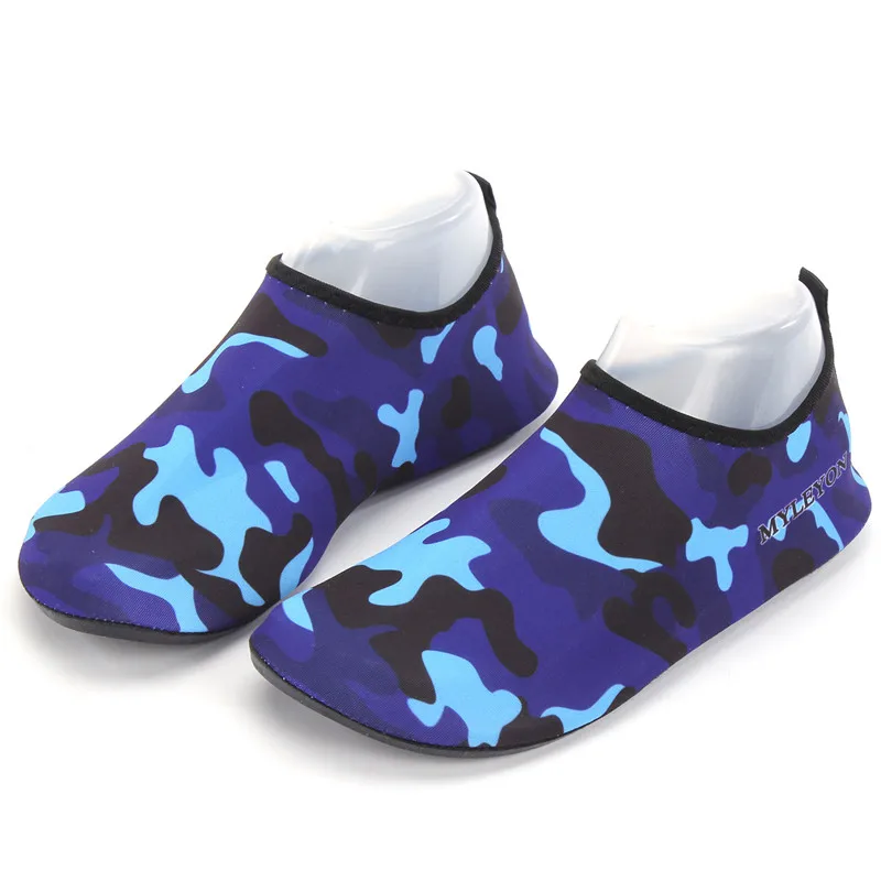 Популярная Летняя женская обувь 4 цветов Мужская обувь треккинг Senderismo для ходьбы в воде быстросохнущие кроссовки - Цвет: Blue