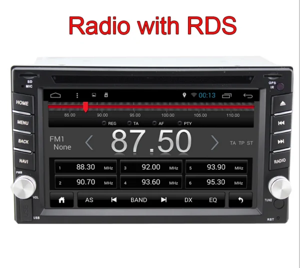 Sale Quad Core 7 inch 2 Din Android 8.1 for vw opel golf Car Audio Stereo FM Radio With GPS Bluetooth WiFi free camera dvd automotivo 2