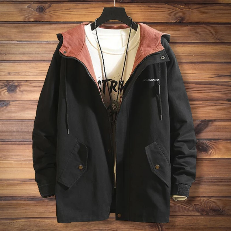 

2018 Plus Size 10XL 9XL 8XL 7XL 6XL Mens Parka Jackets Men Winter Jackets Waterproof Windbreaker mens brand Parka Fashion Coat