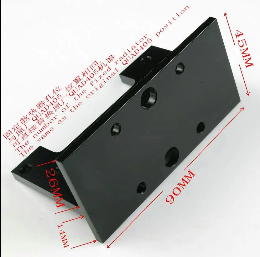 1 пара QUAD405 клон усилитель с MJ15024+ угол Алюминий(2 канала) комплект DIY собранная доска