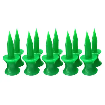 

100Pcs Outdoor Sports Double-deck Red Golf Tees For Glof Club Training 30MM