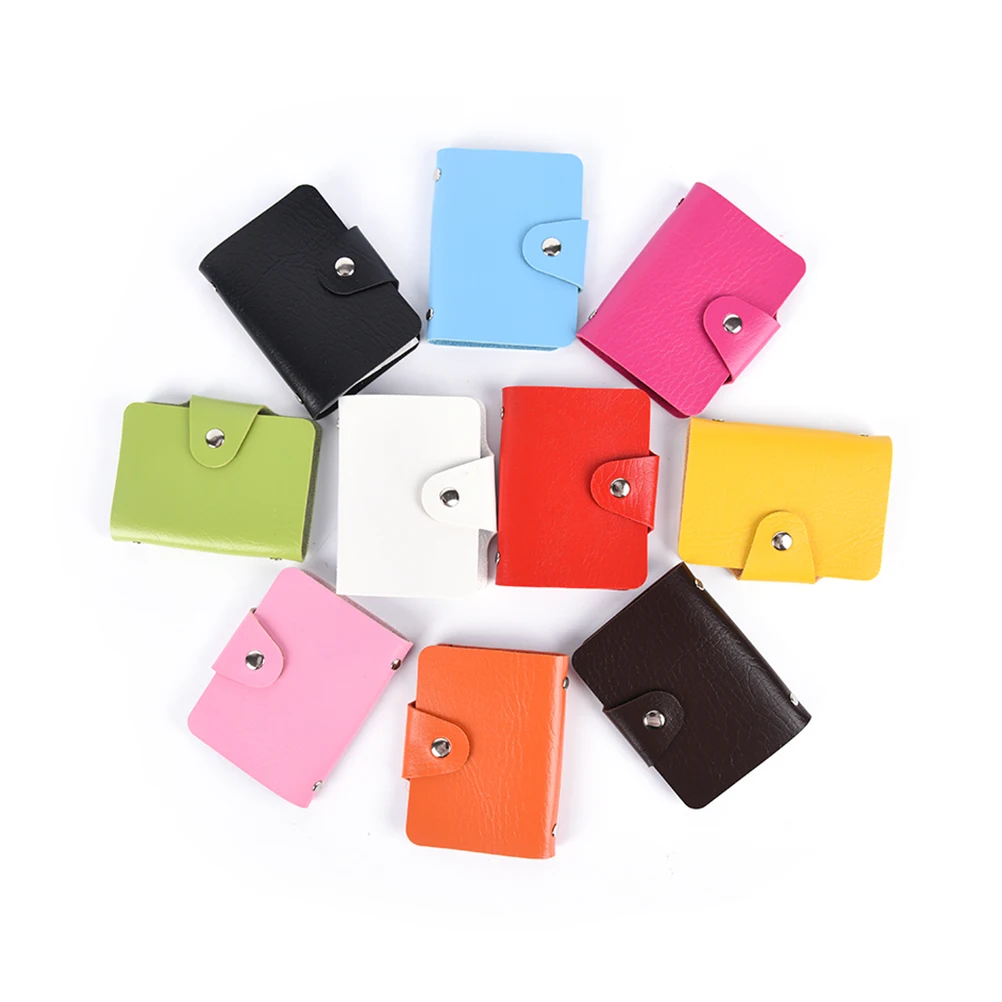 New arrival Genuine leather business card case bag credit card holder different slots for men and women