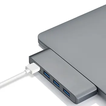 

USB 3.1 Hub Type-C Connector Hub To HDMI Adapter 4K Thunderbolt USB C Hub With Hub 3.0 TF Reader Slot PD For MacBook Pro/Air