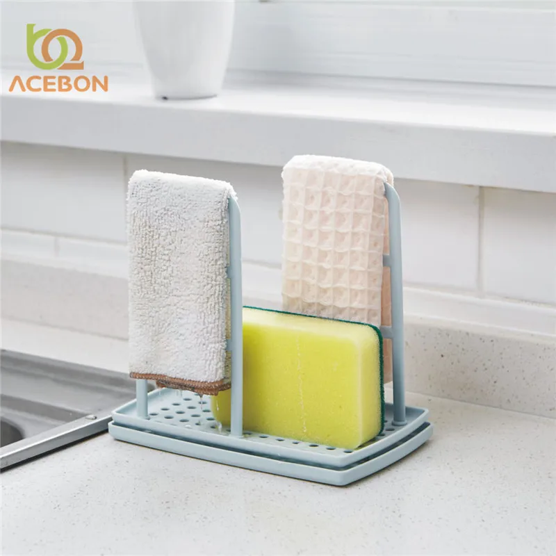 ACEBON 1 шт. полка для хранения подставка губки Pad полотенце многофункциональный