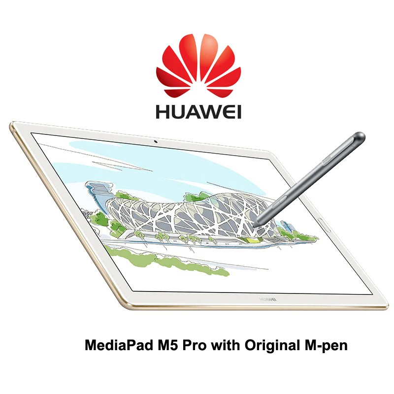 

HUAWEI MediaPad M5 Pro Tablet PC 4G 10.8 Inches Octa Core AI Control Ultimate Harman Kardon Hi-Res Audio With Keyboard & M-Pen