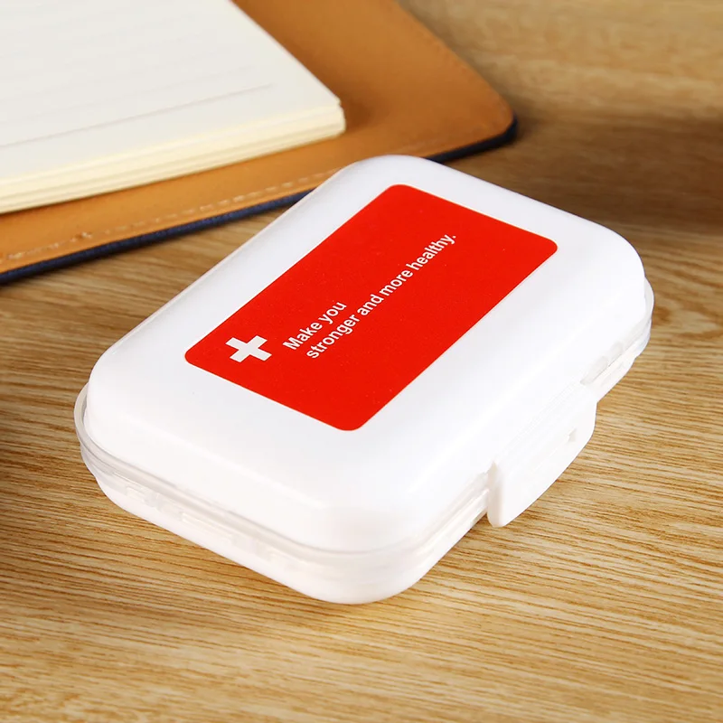 Mini Vitamin Holder Portable Weekly Pill Cases Medicine Tablet Storage