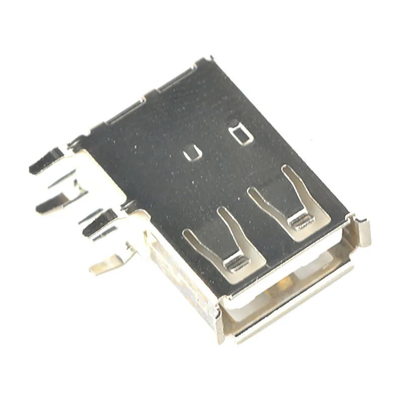 

10pcs USB Type A Long Type Female Socket Connector Welding 90 Degrees Right Angle Pin DIP Plug Jack DIY Connectors