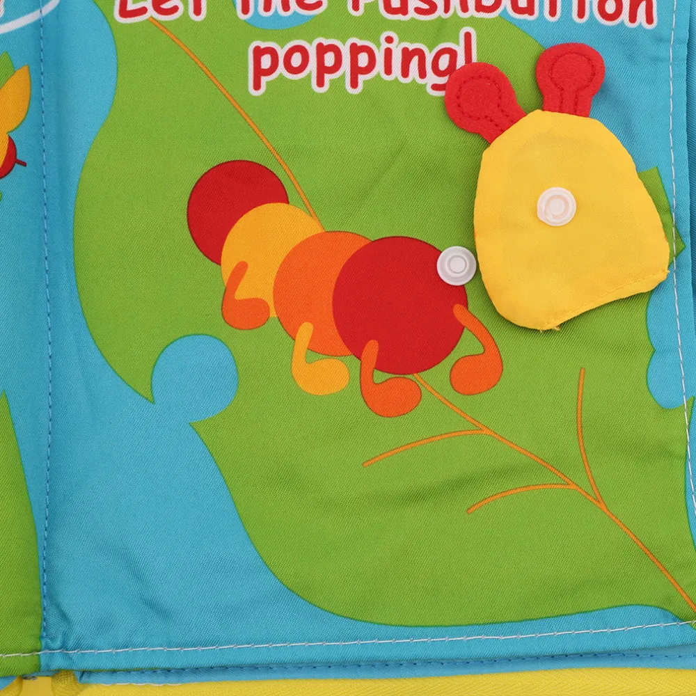 Baby Toy Soft Cloth Books Baby toddlers Infant Educational Toy for Kid Children Toys 0-36 month 2 Patterns sensory Book rustle