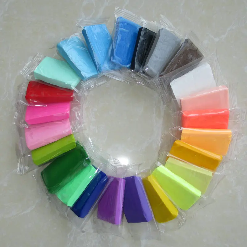 

24Colors / 8Colors Fimo Polymer Clay Set Oven Bake Modeling Clay Funny DIY Educational Toys Baking Polymer Clay Fimo Plasticine