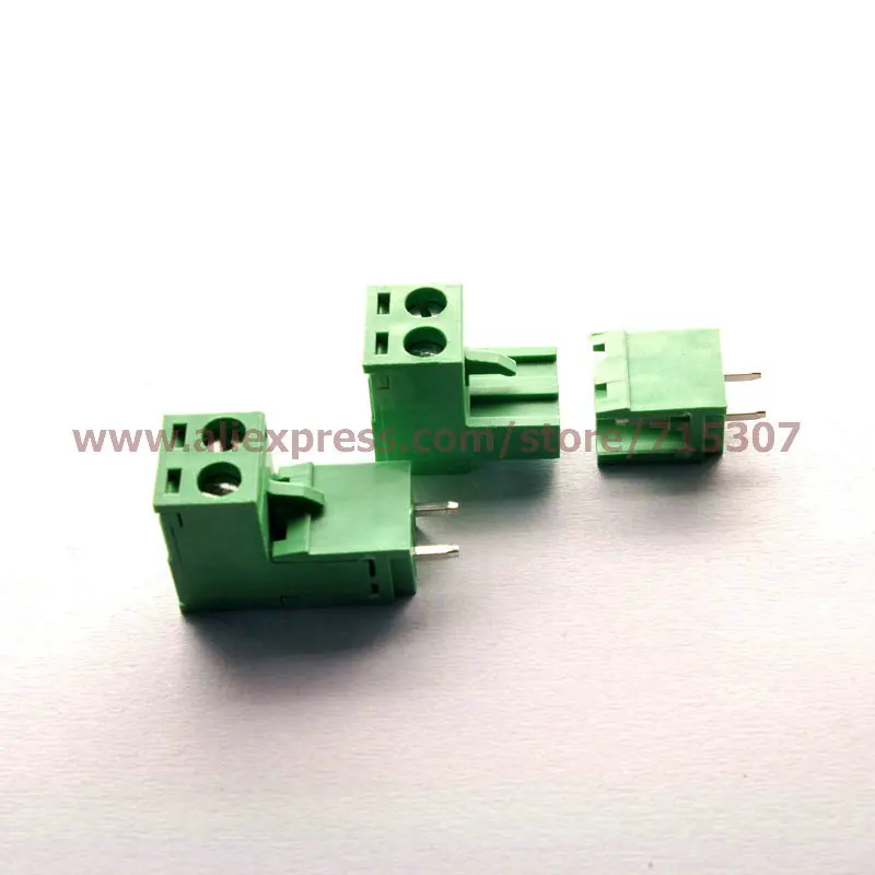 

PHISCALE 10 set Vertical PCB Terminal Blocks 5.08mm 2pin 300V 15A