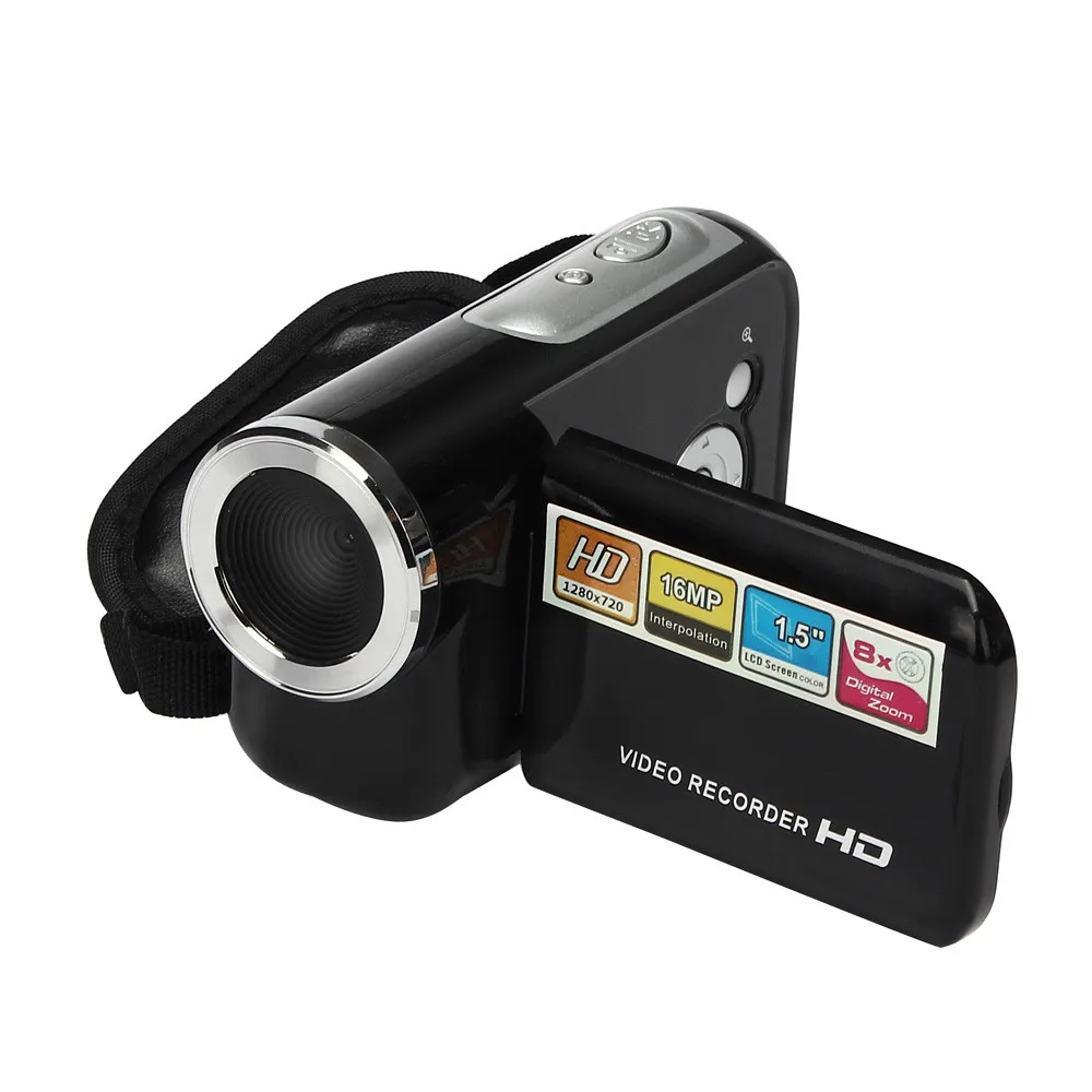Лидер продаж профессиональная видеокамера HD 12MP DVR 1 8 ''TFT ЖК-экран 4-кратный зум