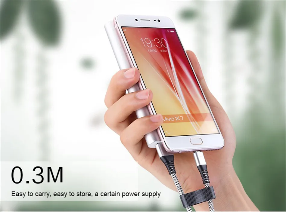 NOHON Micro USB Led Data Cable For Samsung Galaxy S7 S6 Huawei Xiaomi Redmi Note 4 4X Mobile Phone 2.4A Fast Charger Cables 1 (12)
