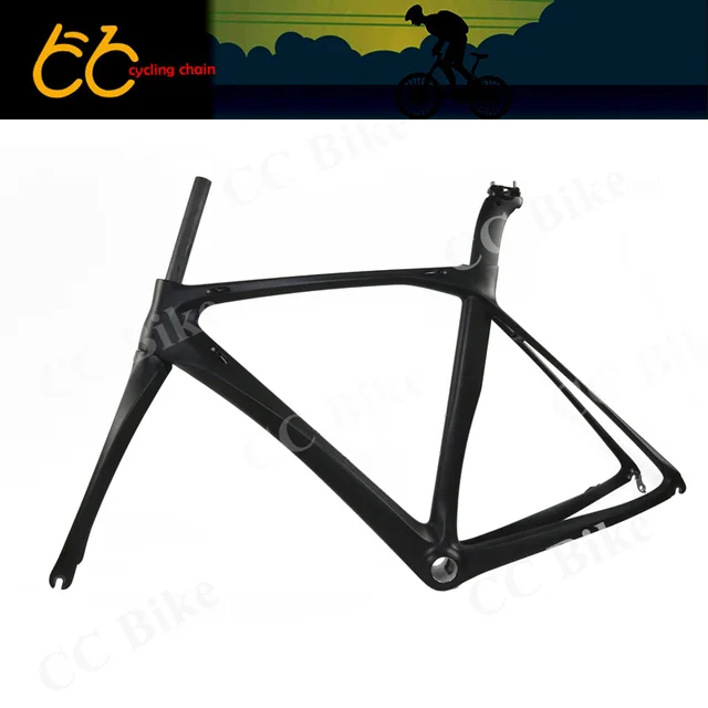Best price at $462 Cheap Top Quality Factory Price Profession Full Carbon Road Bike Frame Carbon Bicycle Frame+Front Fork&Seat Post CC-CR-023-Z