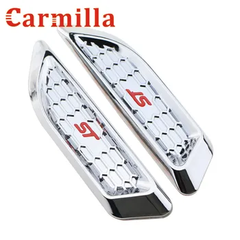 

Carmilla Car Decorative Side Air Flow Vent Fender Stickers For Chevrolet Classic Cruze 2009 2010 2011 2012 2013 2014 Acc.
