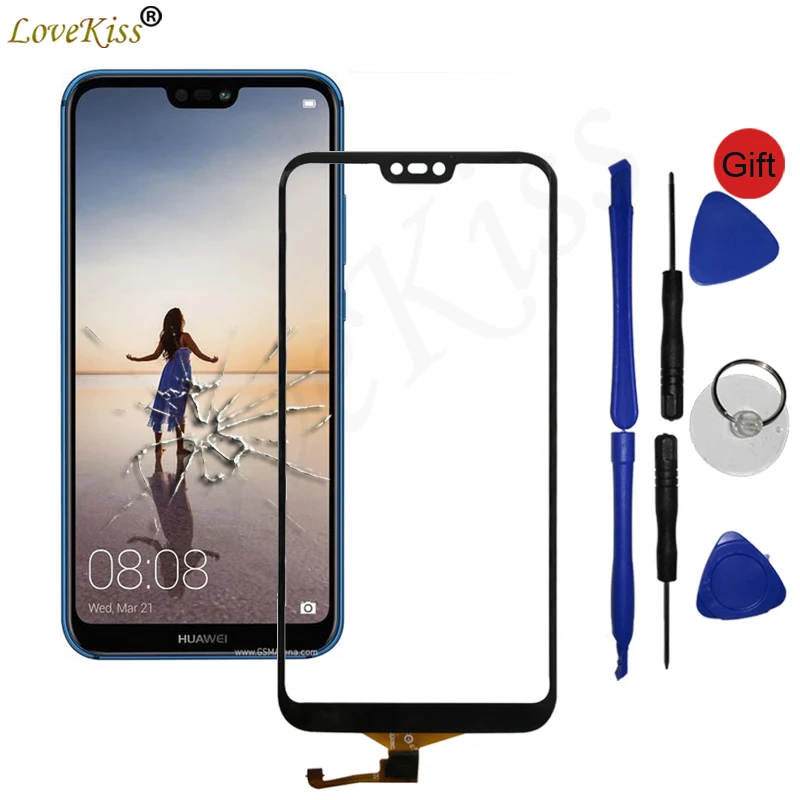 Фронтальная панель P20Lite для Huawei P20 Lite сенсорный ЖК дисплей с дигитайзером и