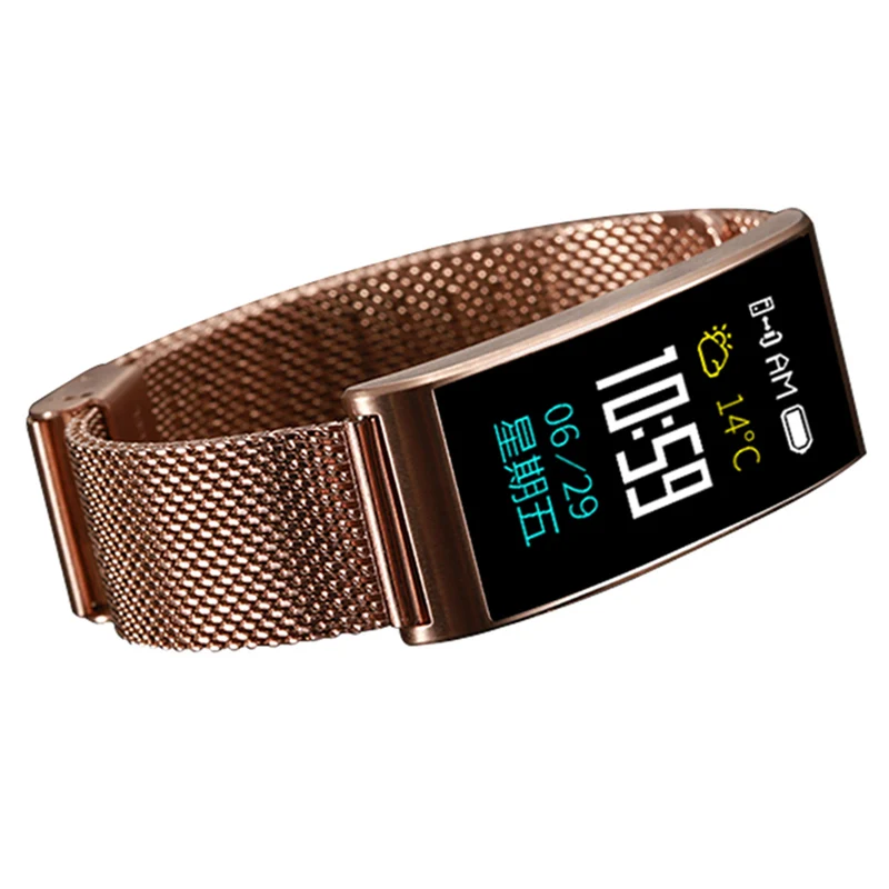 

Smart Watch IP68 Waterproof Heart Rate Oxygen Monitor Smartwatch Women Men OLED Screen Bluetooth Sport Watch Wearable Device